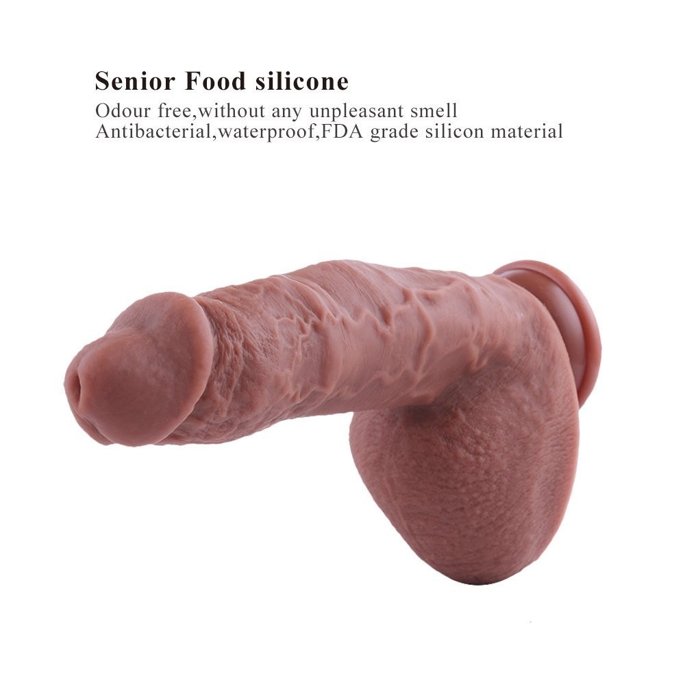 Huge Silicone Dildo For Hismith Sex Machine With Kliclok Connector